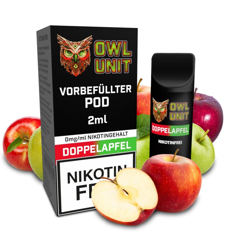 OWL Unit Tankeinheit Podsystem Doppelapfel Anis 2 ml 0 mg