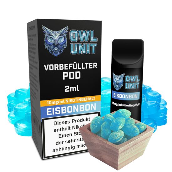 OWL Unit Tankeinheit Podsystem Eisbonbon 2 ml 10 mg
