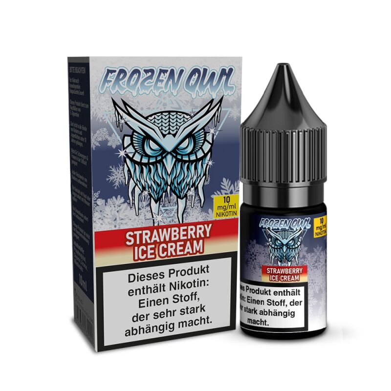 Liquid Strawberry Kiwi Aroma - Frozen OWL 10 ml 10 mg