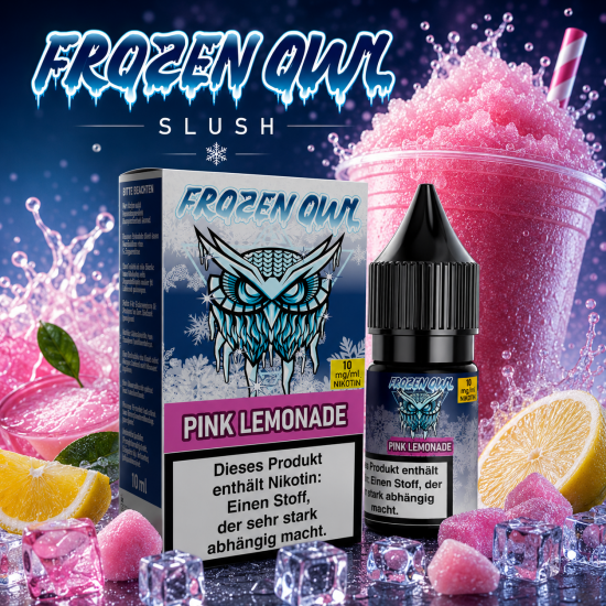 Pink Lemonade Slush | Nikotinsalzliquid 10 ml (Frozen...