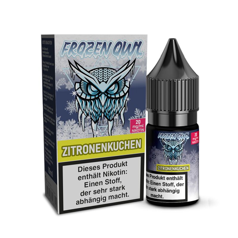 Liquid Zitronenkuchen Aroma - Frozen OWL 10 ml 20 mg