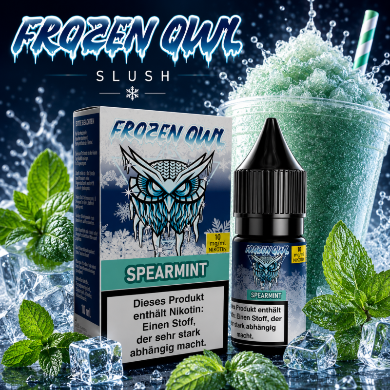 Liquid Spearmint Aroma - Frozen OWL 10 ml