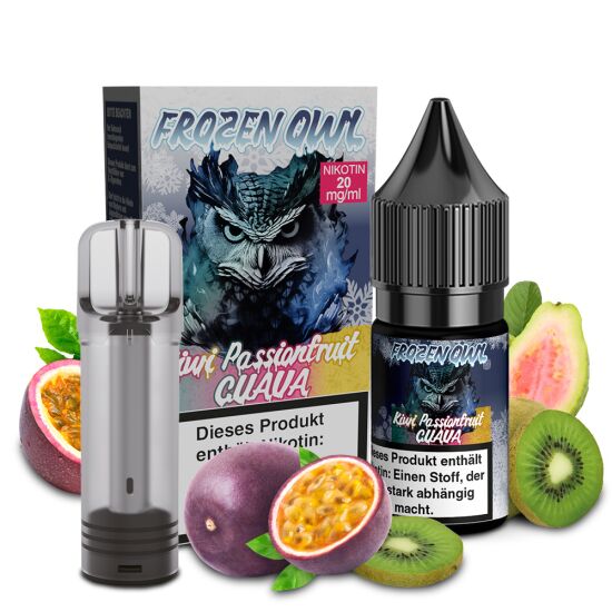 Frozen OWL Bundle Nikotinsalz Liquid 10 ml inkl. CUCO...