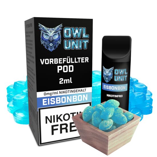 Eisbonbon Prefilled Pod OWL Unit 600 Puffs