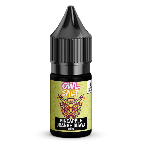 Liquid Pineapple Orange Guava Aroma - OWL SALT 10 ml