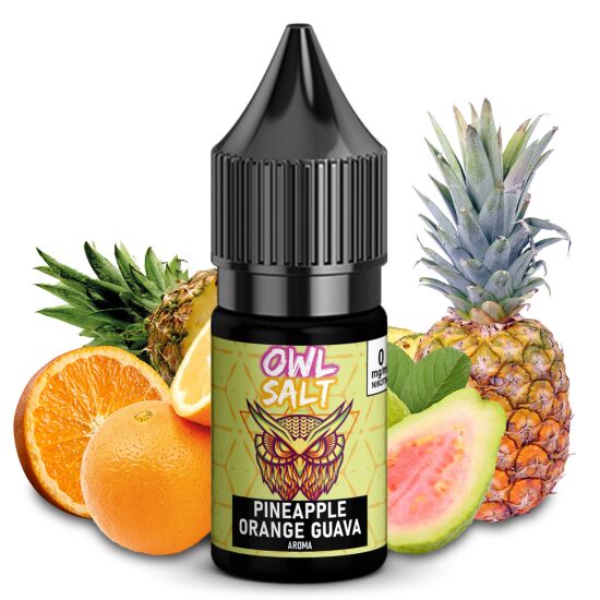 Liquid Pineapple Orange Guava Aroma - OWL SALT 10 ml