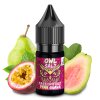 Passionfruit Pear Guava Liquid E-Zigarette Nikotinsalzliquid 10 ml OWL SALT