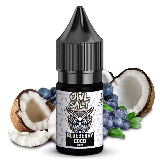 Liquid Blueberry Coco Aroma - OWL SALT 10 ml