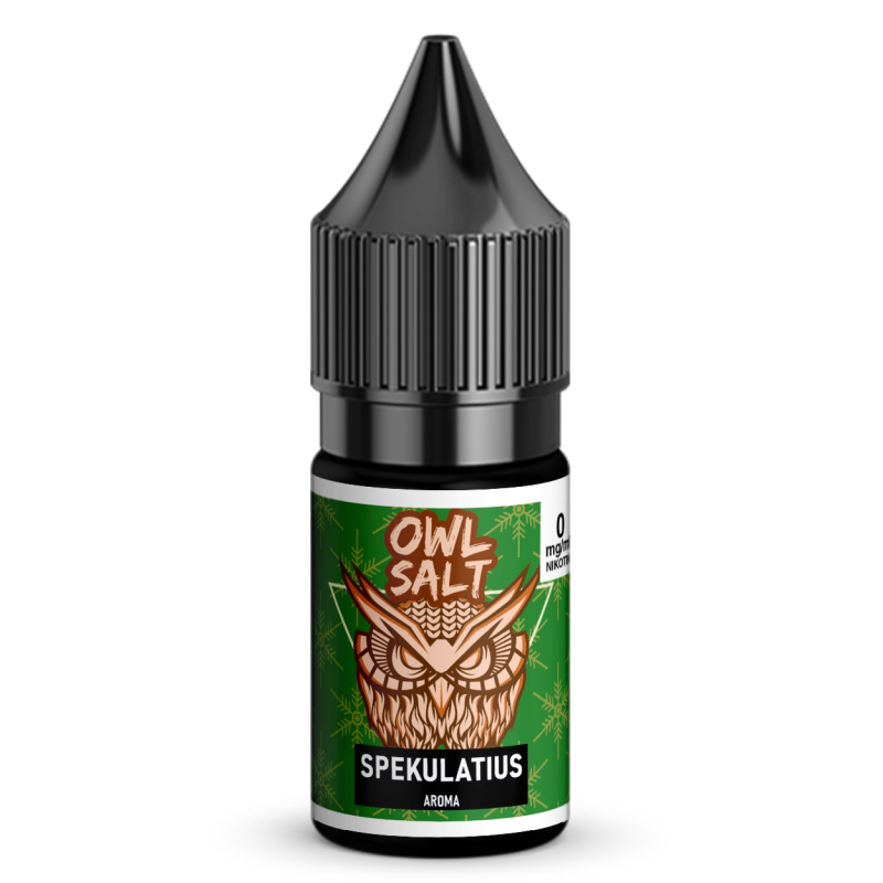 Liquid Spekulatius Aroma - OWL SALT 10 ml WEIHNACHTSSPECIAL