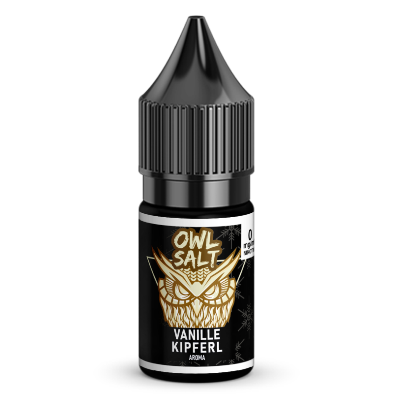 Liquid Vanillekipferl Aroma - OWL SALT 10 ml WEIHNACHTSSPECIAL