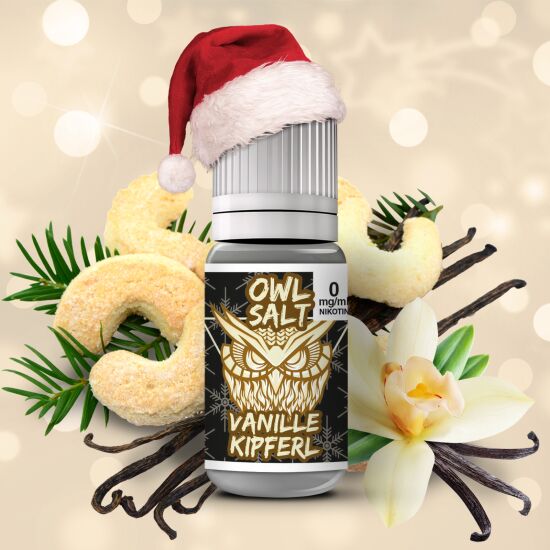 Liquid Vanillekipferl Aroma - OWL SALT 10 ml...