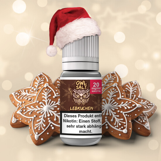 Lebkuchen Liquid | OWL SALT Nikotinsalz 10 ml 20 mg