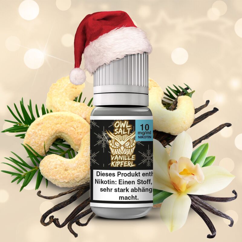 Vanillekipferl Liquid | OWL SALT Nikotinsalz 10 ml 10 mg