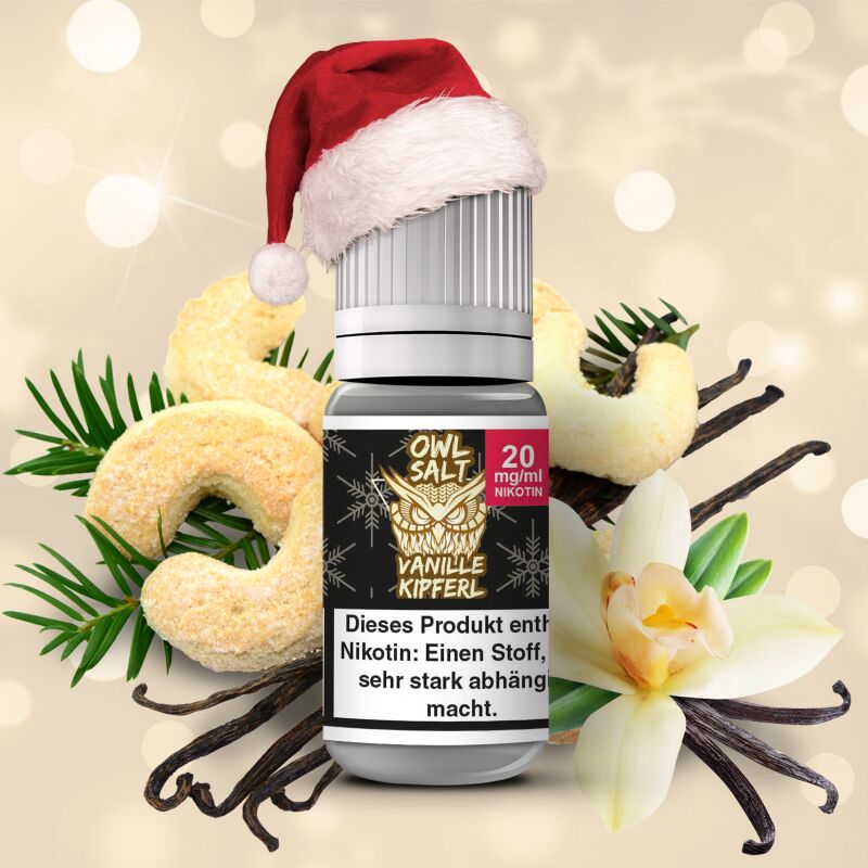 Vanillekipferl Liquid | OWL SALT Nikotinsalz 10 ml 20 mg