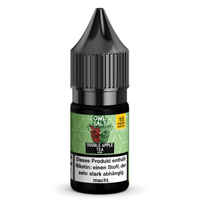 Liquid Double Apple Tea Aroma - OWL SALT 10 ml 10 mg