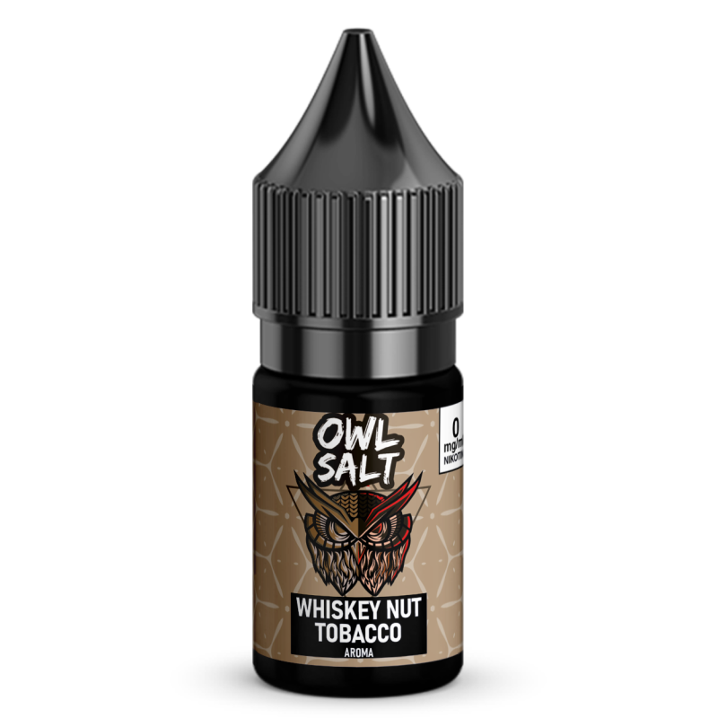 Liquid Whiskey Nut Tobacco Aroma - OWL SALT 10 ml