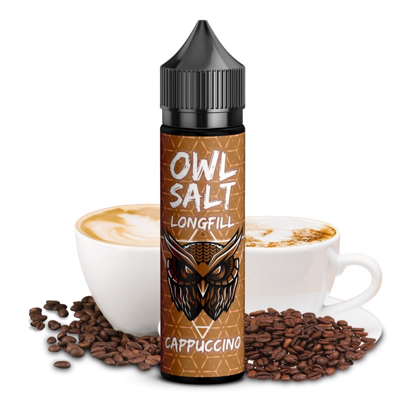 OWL Salt Longfill Cappuccino 10 ml in 60 ml