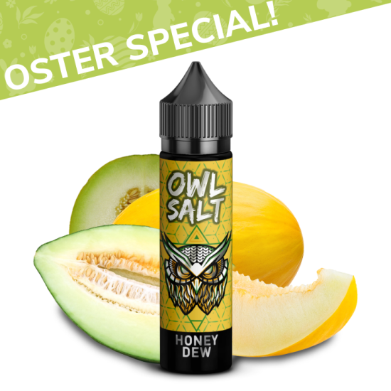 Honeydew Aroma OWL Salt Longfill 10 ml in 60 ml