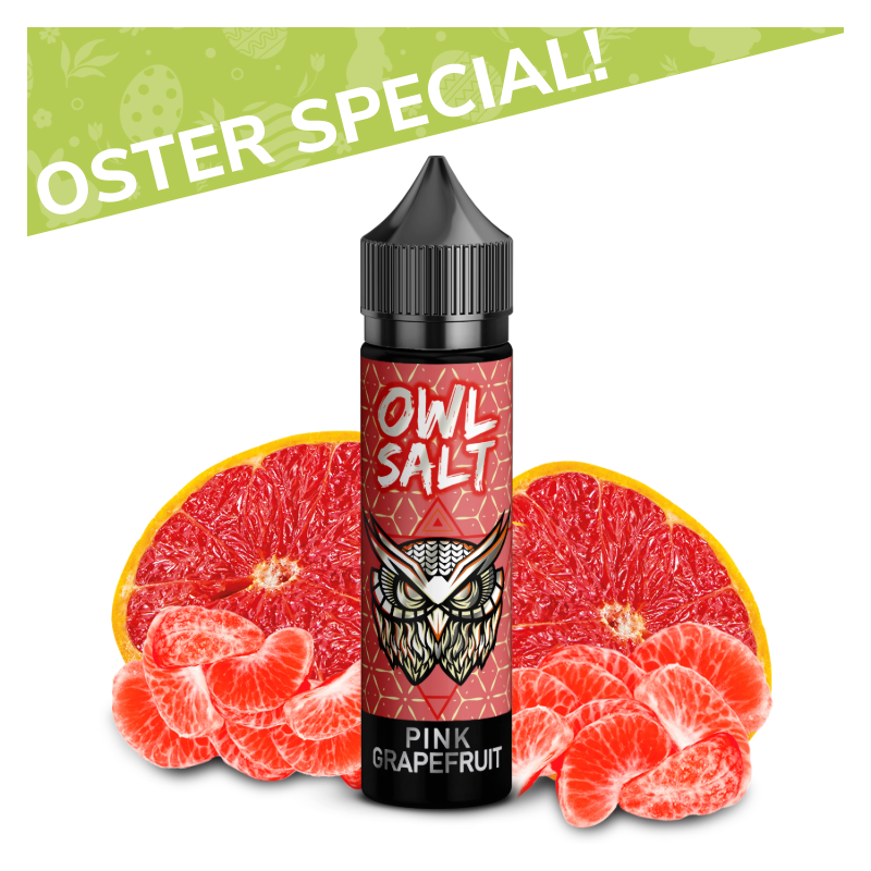 Pink Grapefruit Aroma OWL Salt Longfill 10 ml in 60 ml