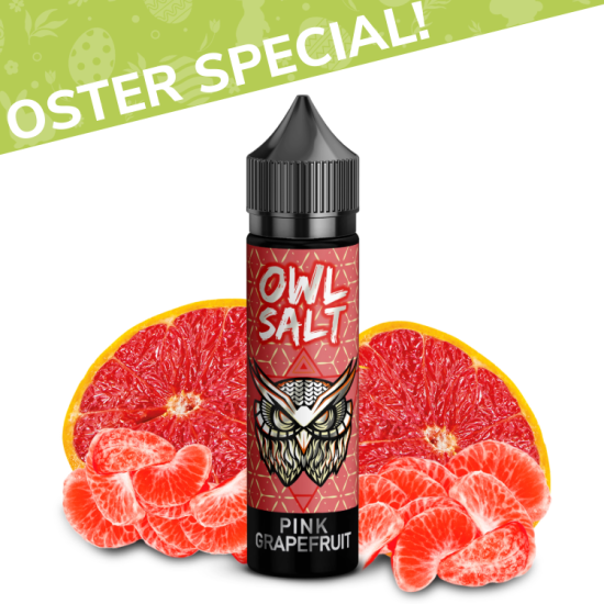 Pink Grapefruit Aroma OWL Salt Longfill 10 ml in 60 ml