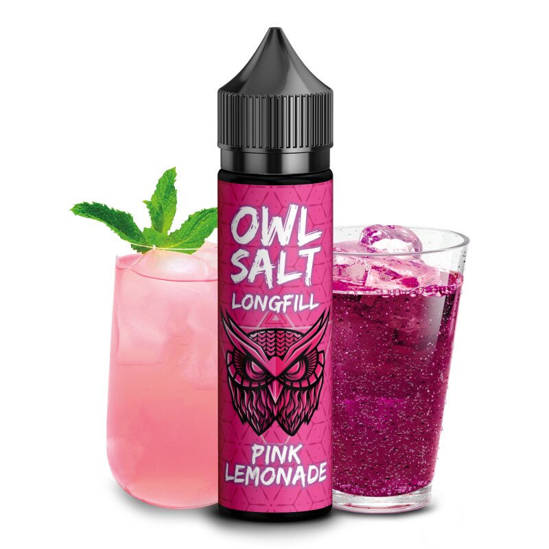 OWL Salt Longfill Pink Lemonade 10 ml in 60 ml