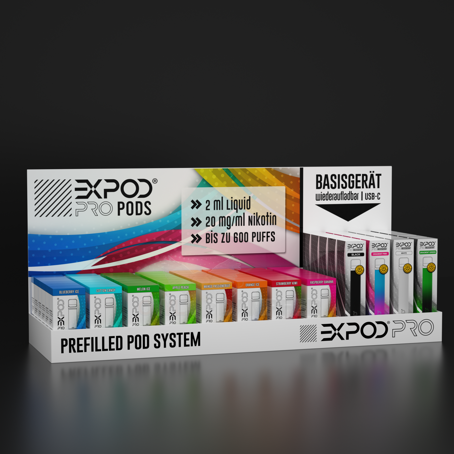 expod pro pods kaufen Expod Pro POD 20mg Gold Serie Tobacco Classic