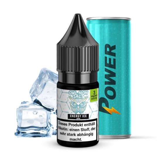 OWL Non SALT Liquid Energy Ice 10 ml