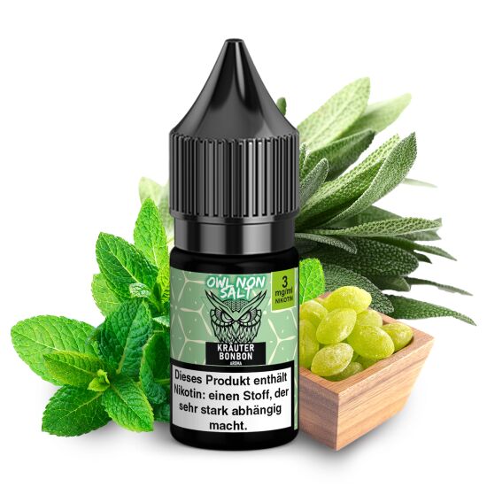 OWL Non SALT Liquid Kr&auml;uterbonbon 10 ml