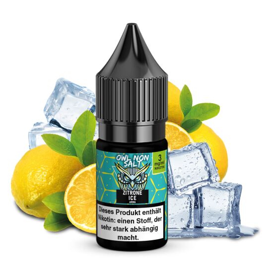 OWL Non SALT Liquid Zitrone Ice 10 ml