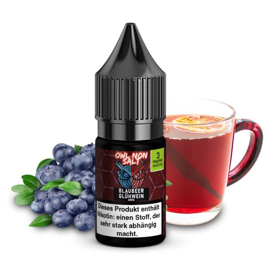 Blaubeer Gl&uuml;hwein WEIHNACHTSEDITION Nikotinliquid 10...
