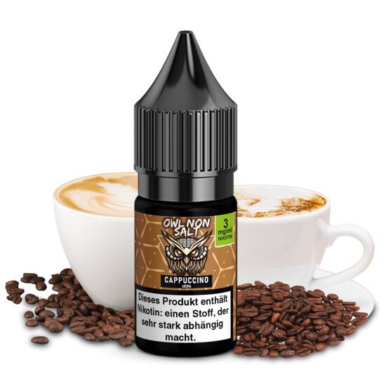 OWL Non SALT Liquid Cappuccino 10 ml