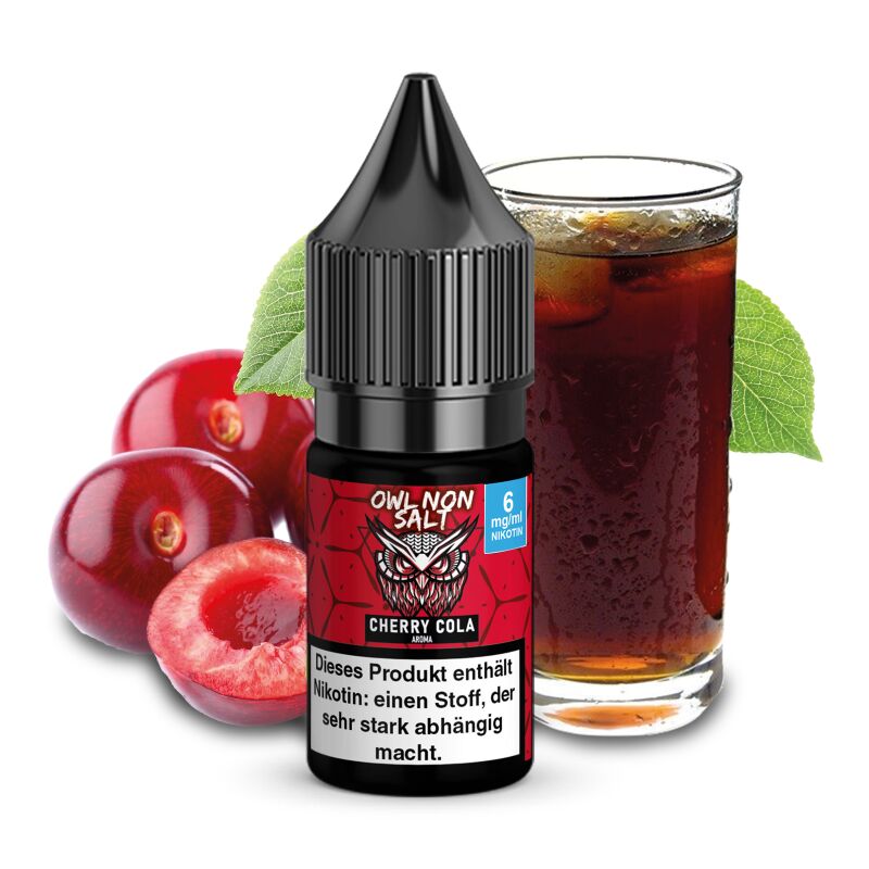 OWL Non SALT Liquid Cherry Cola 10 ml 6 mg