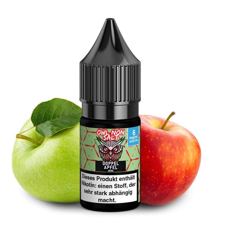 OWL Non SALT Liquid Doppelapfel Anis 10 ml 6 mg