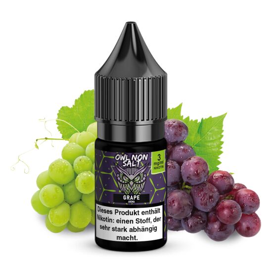 OWL Non SALT Liquid Grape 10 ml 3 mg