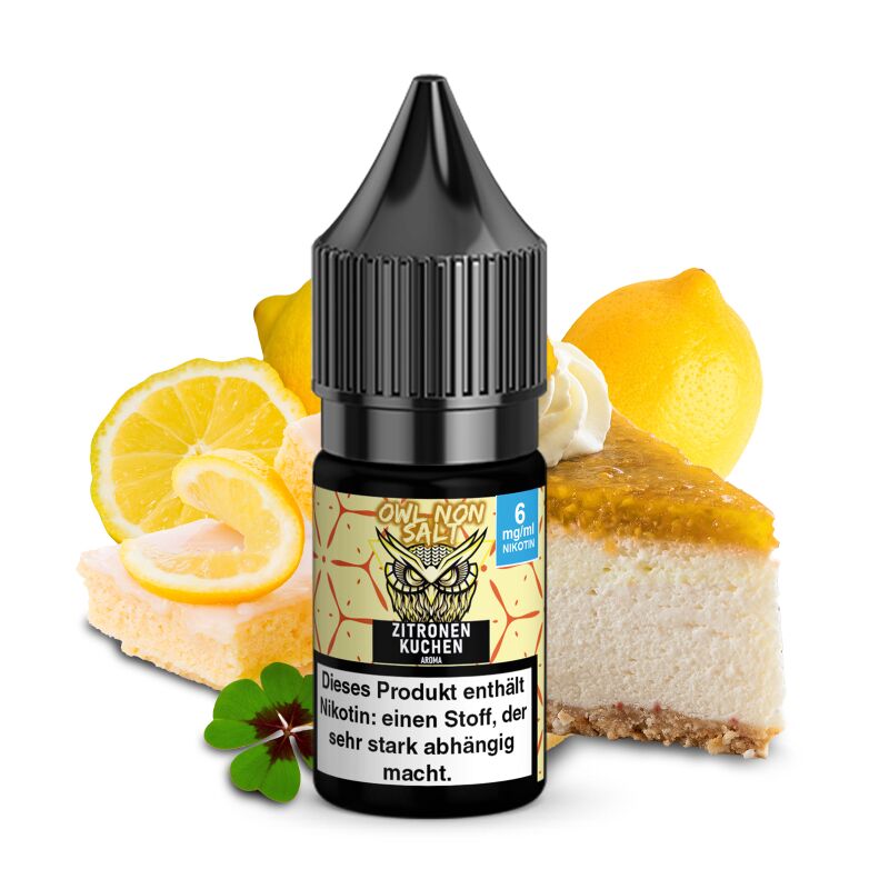 OWL Non SALT Liquid Zitronenkuchen 10 ml 6 mg
