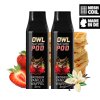 OWL Nature Pod Tankeinheit Erdbeer Vanille Waffel Geschmack 2 ml 20 mg Doppelset