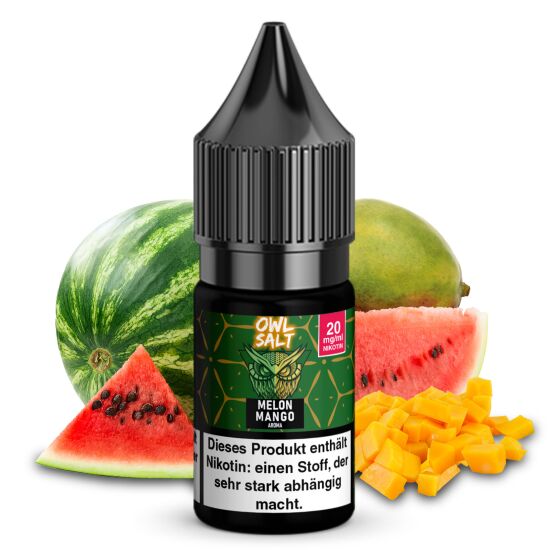 Melon Mango Liquid | OWL SALT Nikotinsalz 10 ml 20 mg