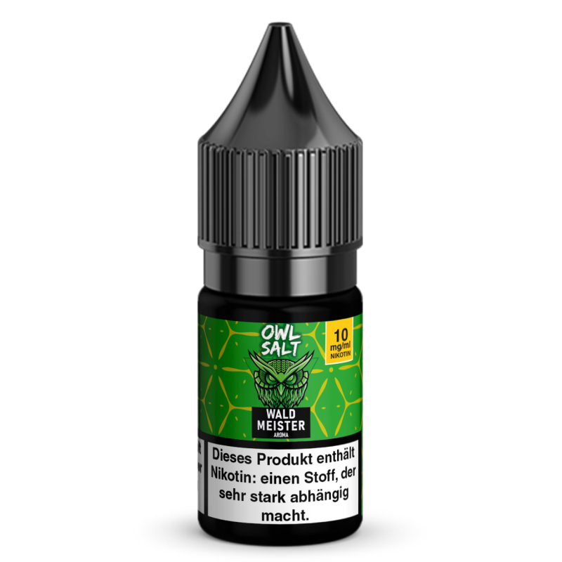 Liquid Waldmeister Aroma - OWL SALT 10 ml 10 mg