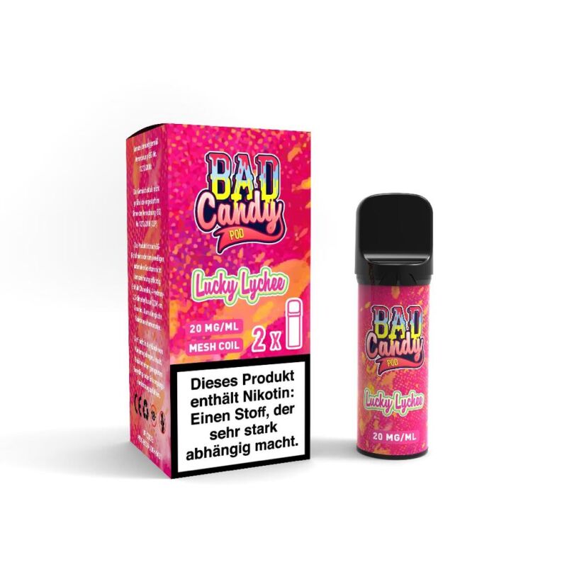 Litschi Fruchtmix Pod | Prefilled Pod 2ml (Bad Candy) 20 mg