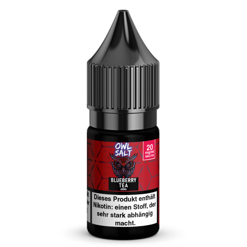 Liquid Blueberry Tea Aroma - OWL SALT 10 ml 20 mg
