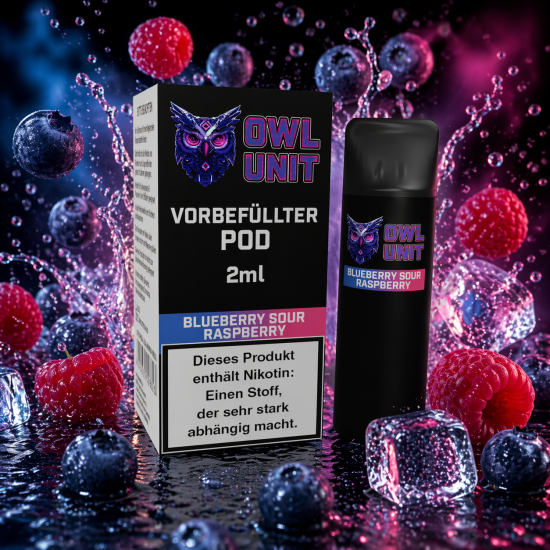 Blueberry Sour Raspberry Pod | Prefilled Pod 2 ml (OWL...
