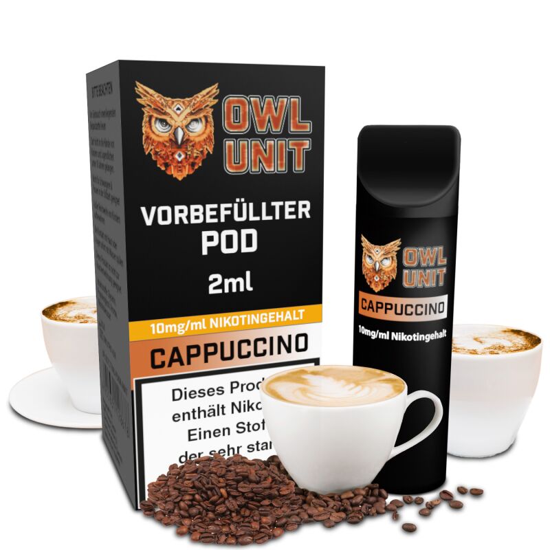 OWL Unit Tankeinheit Podsystem Cappuccino 2 ml 10 mg