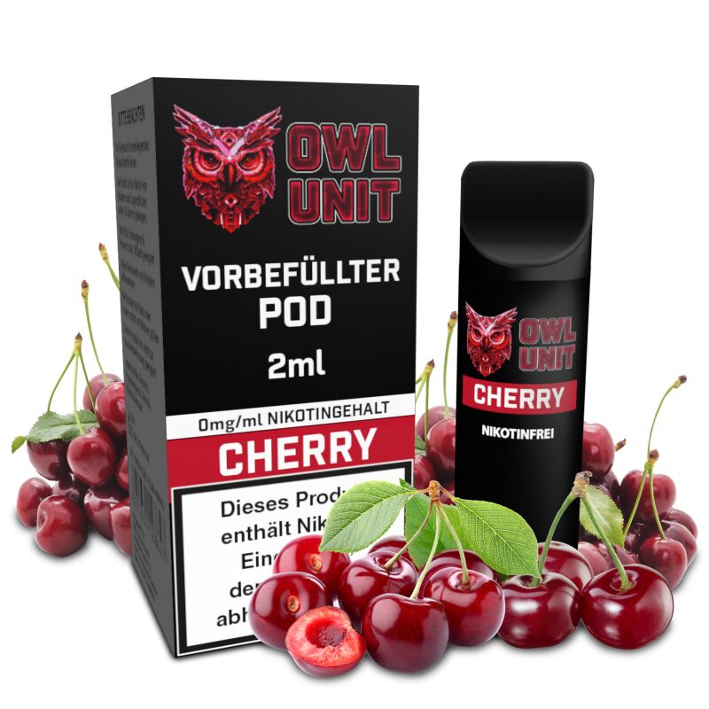 OWL Unit Tankeinheit Podsystem Cherry 2 ml 0 mg
