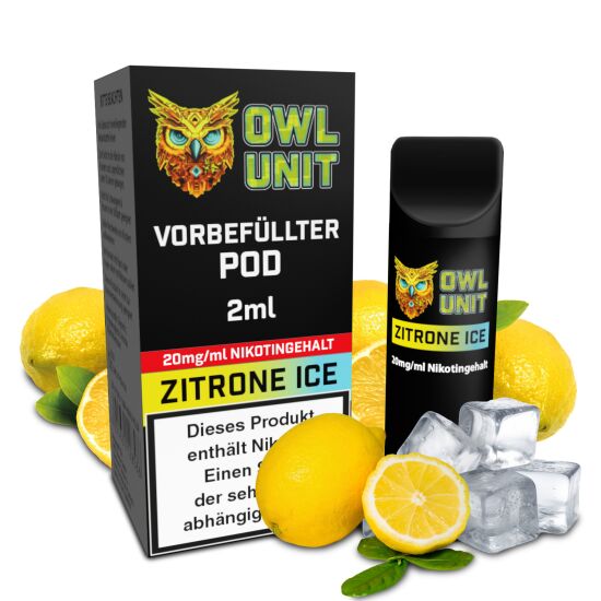 OWL Unit Tankeinheit Podsystem Zitrone Ice 2 ml 20 mg