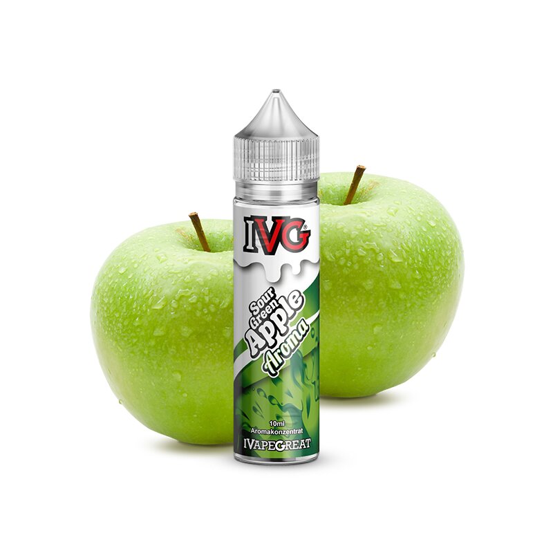 IVG - Sour Green Apple 10ml Aroma