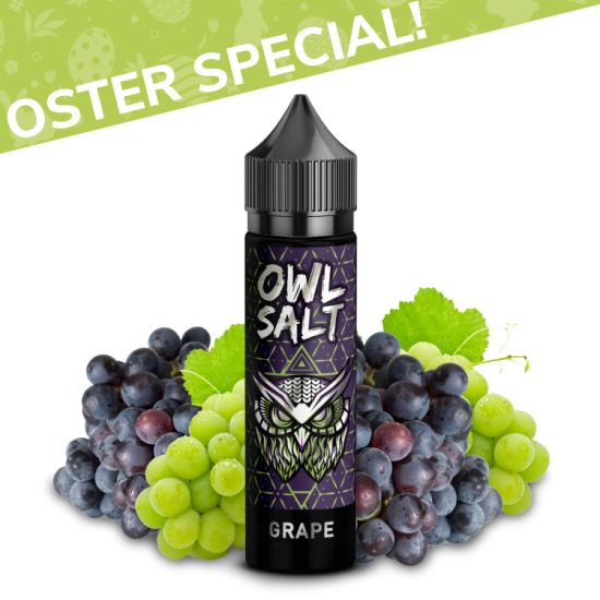 Grape Aroma OWL Salt Longfill 10 ml in 60 ml