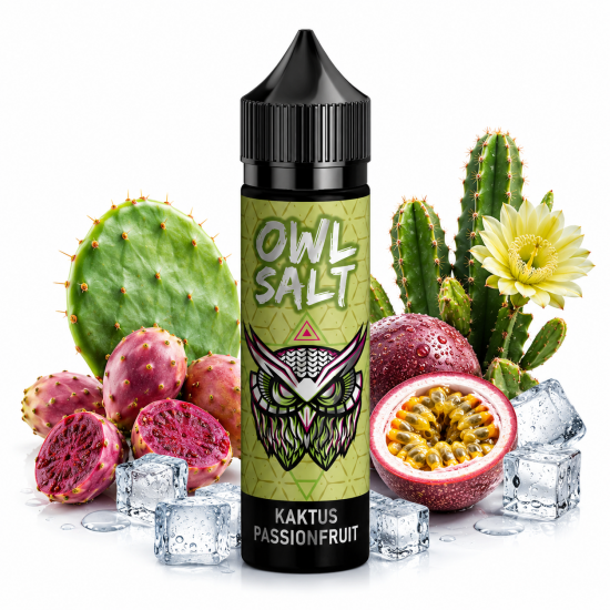 Kaktus Passionfruit Aroma OWL Salt Longfill 10 ml in 60 ml