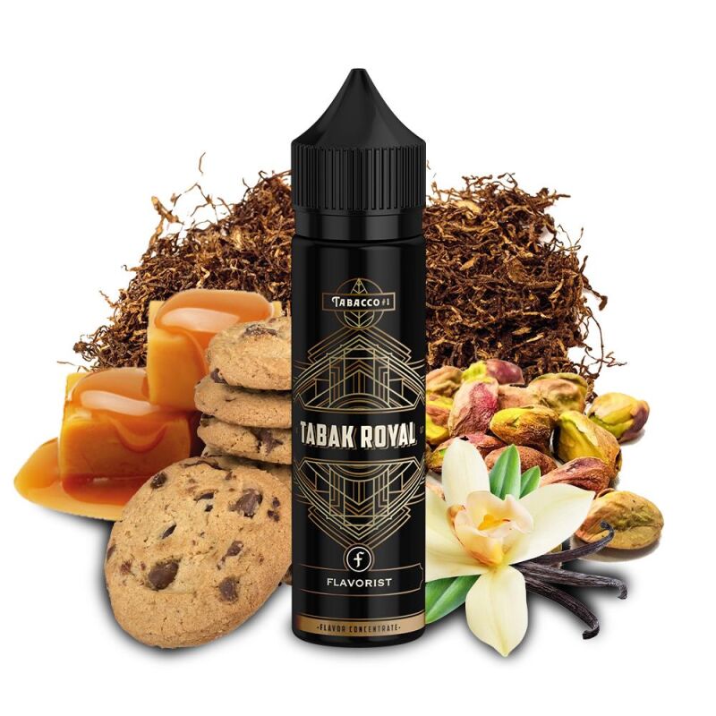 Flavorist Tabak Royal 15ml Aroma 60ml Flasche Longfill