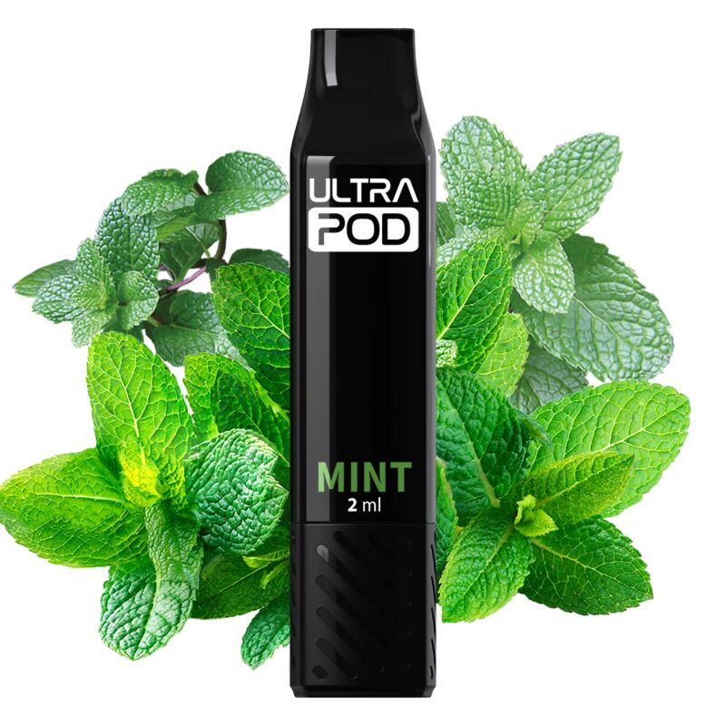 ULTRAPOD Prefilled Pod Doppelset Nikotinsalzliquid Mint + 500mAh Akku