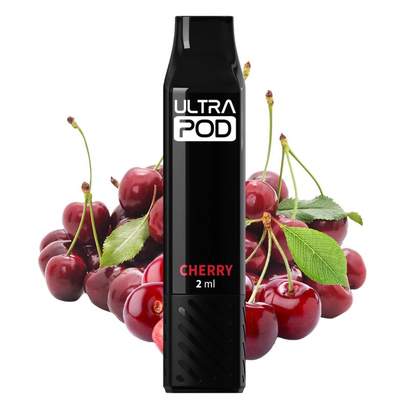 ULTRAPOD Prefilled Pod Doppelset Nikotinsalzliquid Cherry + 500mAh Akku